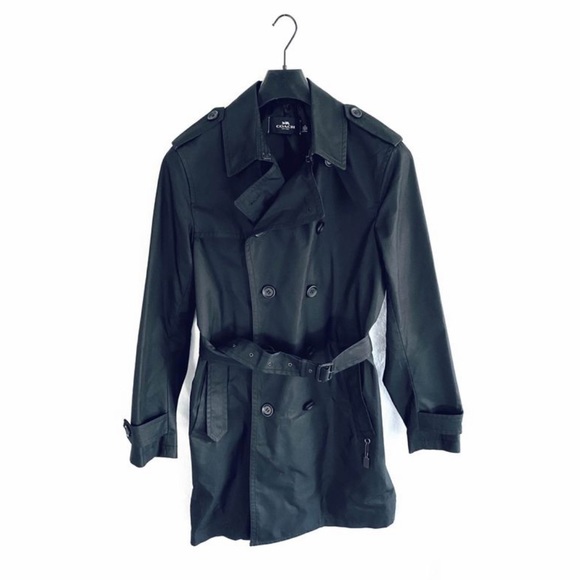 NWT Men’s Coach Trench Coat - Picture 4 of 10